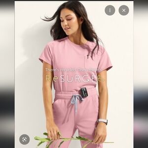 Resurge Scrub Set in Primrose Pink- Medium